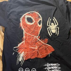 Marvel Black Cotton Tee